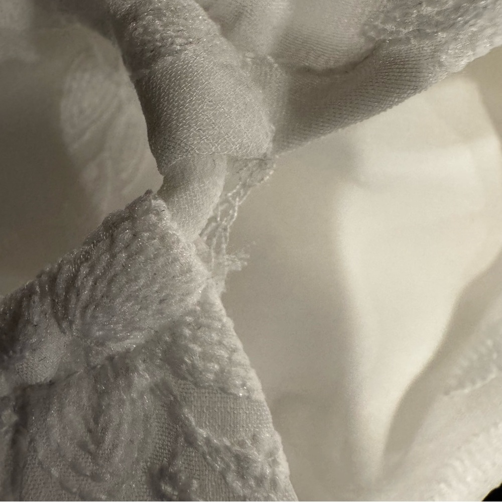 Lulu's White Embroidered Eyelet Tiered Dress Size Medium - Picture 13 of 13